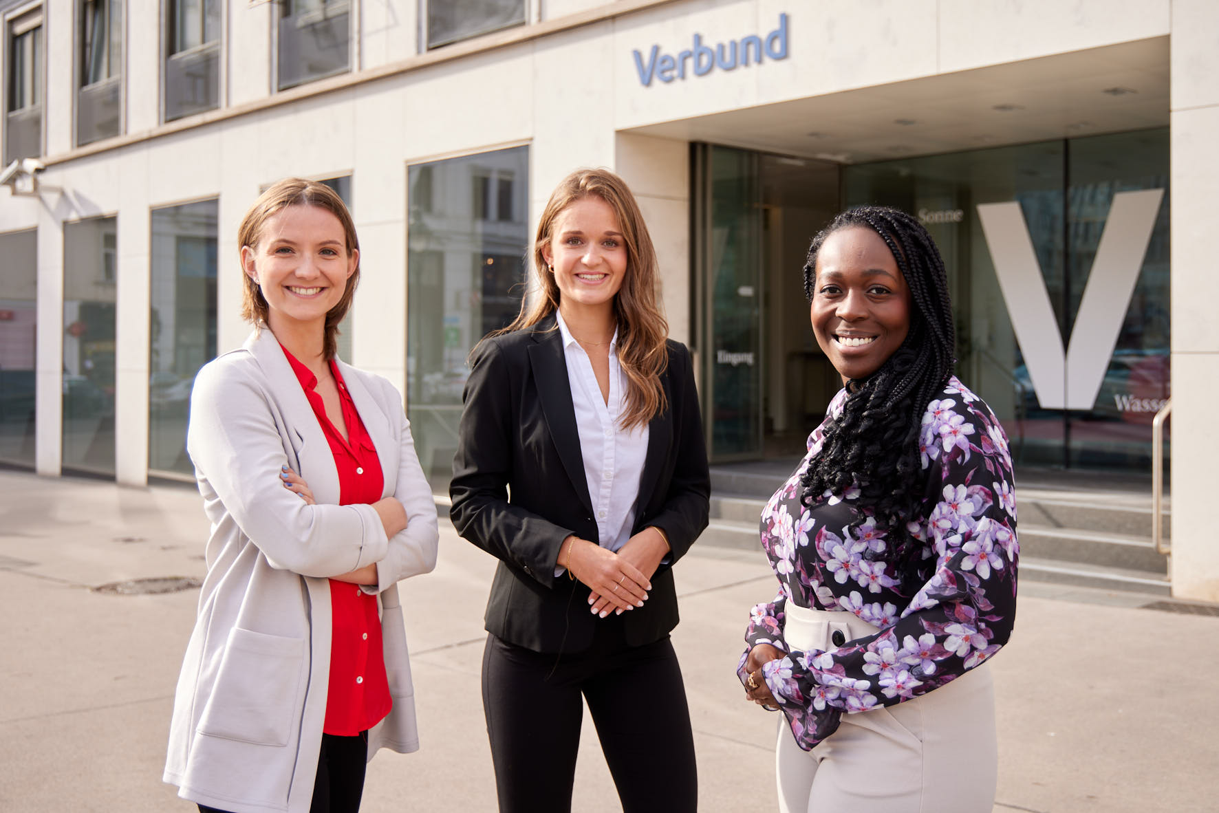 Gruppenfoto VERBUND Frauenstipendium 2023