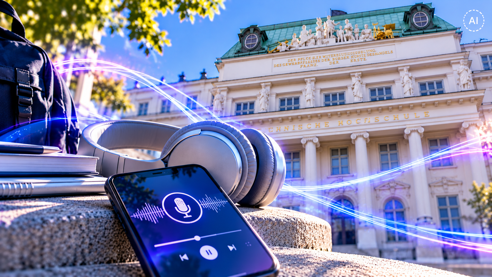 Podcast Technologie vor der TU Wien