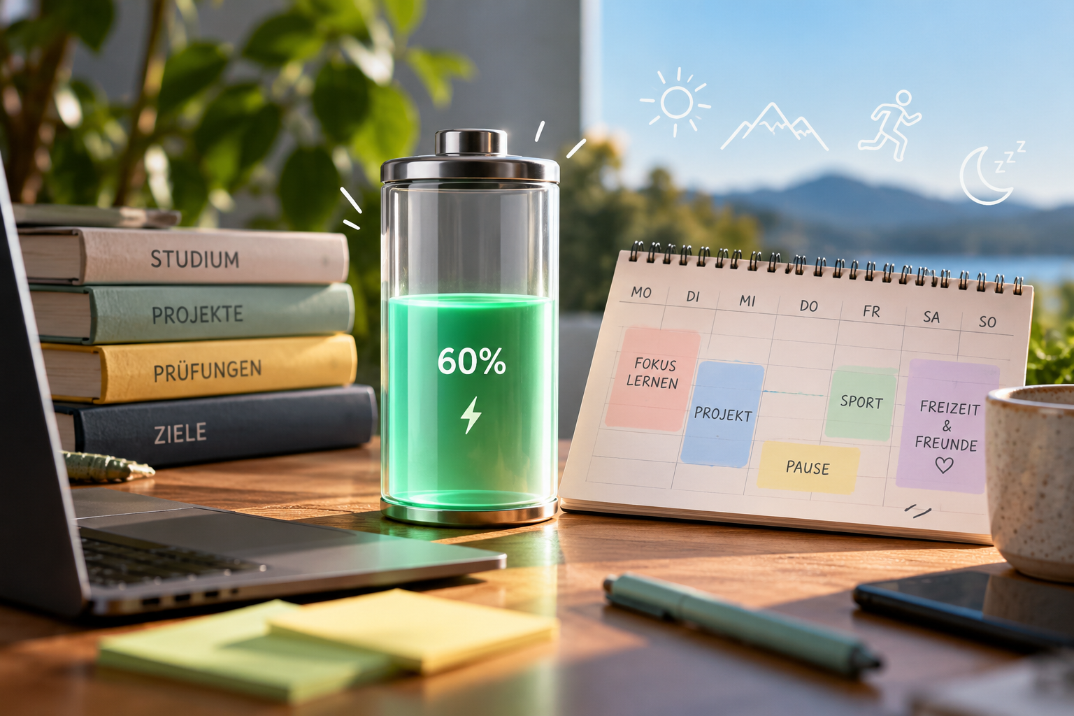 Energie im Gleichgewicht  Fokus und Freizeit